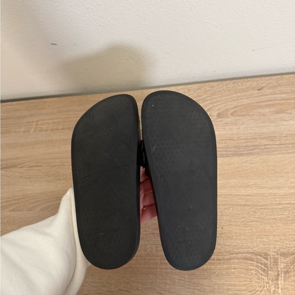 Givenchy black rubber logo-print slides women’s Sz 35/5 - Picture 8 of 8